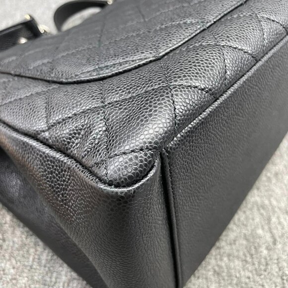 100% Authentic CHANEL GST Black Caviar Tote Bag - Picture 7 of 15